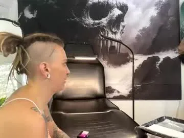 amberneddie — #tattooed #couple #natural #natural #nicetits #leather #fetish