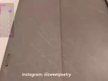sweet_poetry on Chaturbate 