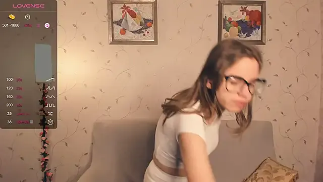 JoanBaggott — even lower shorts and tease with panties