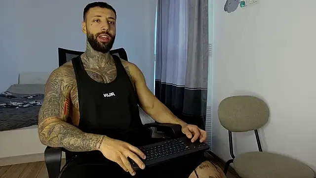 MasculineGuy99 — Naked stroke and strip together